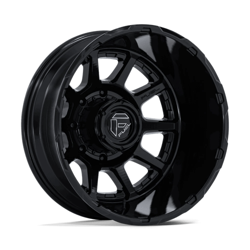 FUEL D911 CIRCUIT DUALLY Gloss Black representative front/rear wheel imagery