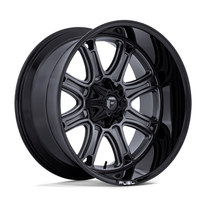FUEL DARKSTAR Matte Gunmetal W/ Black Lip