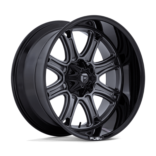 FUEL DARKSTAR Matte Gunmetal W/ Black Lip