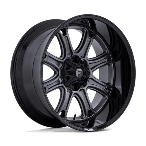 FUEL DARKSTAR Matte Gunmetal W/ Black Lip