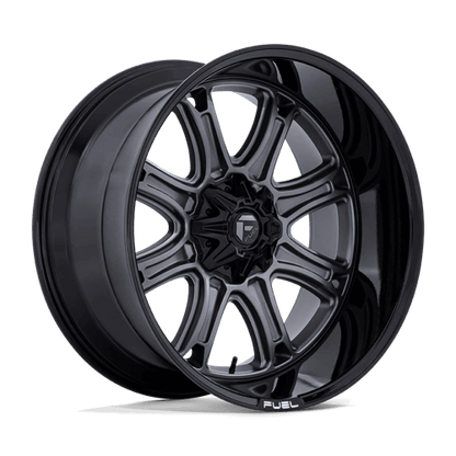 FUEL DARKSTAR Matte Gunmetal W/ Black Lip