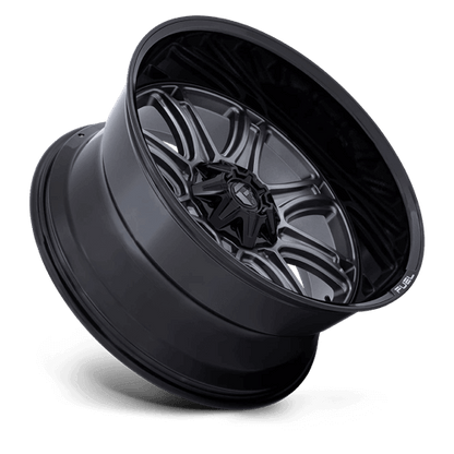 FUEL DARKSTAR Matte Gunmetal W/ Black Lip