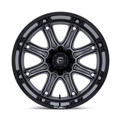 FUEL DARKSTAR Matte Gunmetal W/ Black Lip