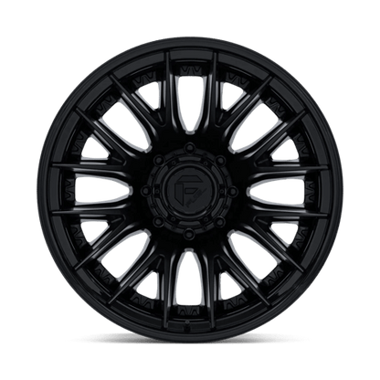 FUEL D406 CATALYST DUALLY Matte Black W/ Gloss Black Lip