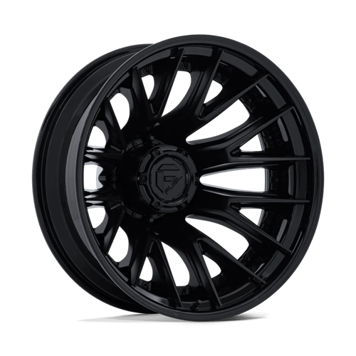 FUEL D406 CATALYST DUALLY Matte Black W/ Gloss Black Lip