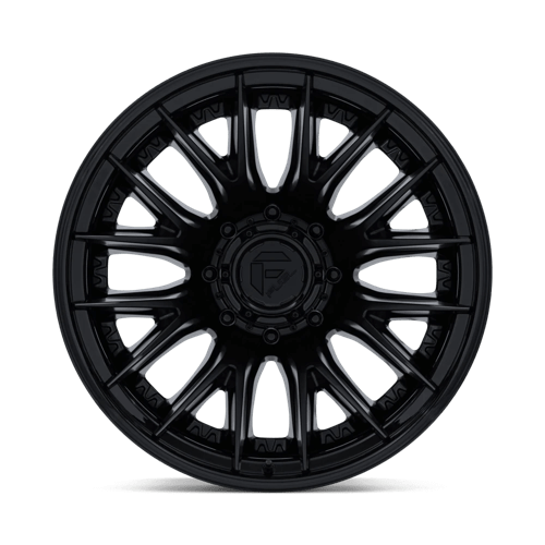 FUEL D406 CATALYST DUALLY Matte Black W/ Gloss Black Lip