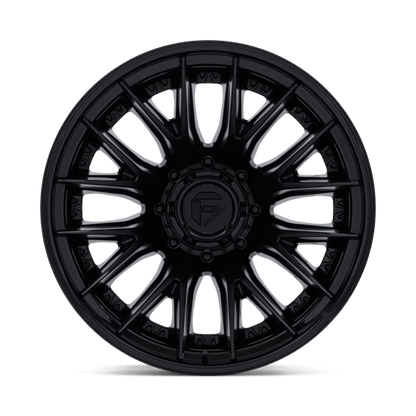 FUEL D406 CATALYST DUALLY Matte Black W/ Gloss Black Lip