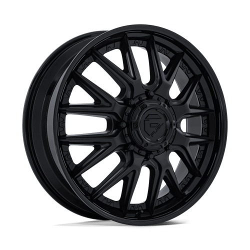 FUEL D406 CATALYST DUALLY Matte Black W/ Gloss Black Lip