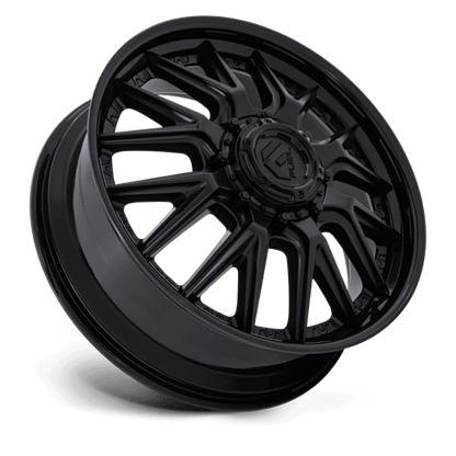 FUEL D406 CATALYST DUALLY Matte Black W/ Gloss Black Lip