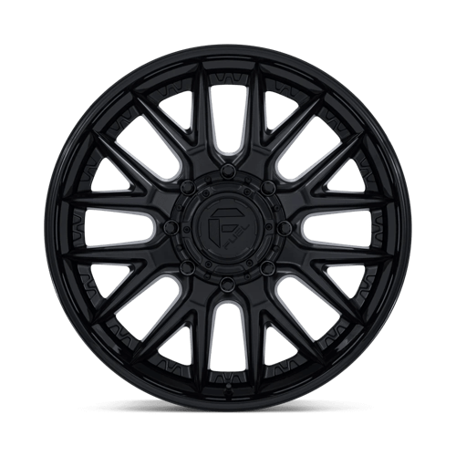 FUEL D406 CATALYST DUALLY Matte Black W/ Gloss Black Lip