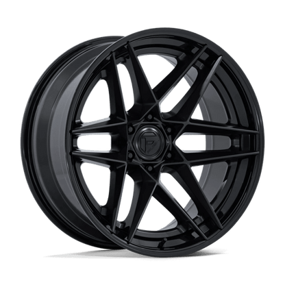 FUEL FC408 FLIGHT Matte Black W/ Gloss Black Lip