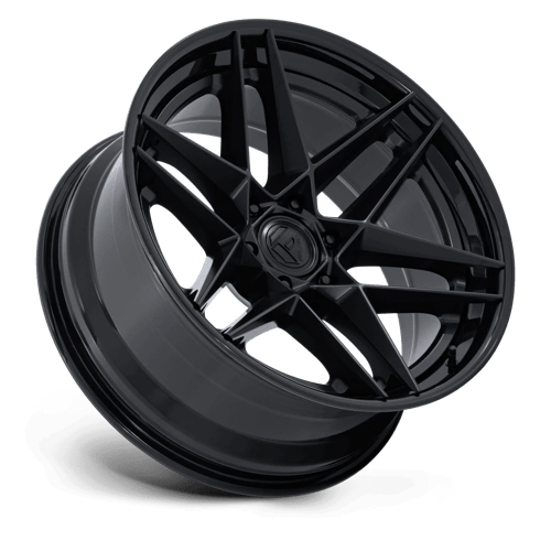 FUEL FC408 FLIGHT Matte Black W/ Gloss Black Lip