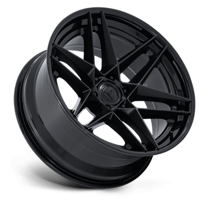 FUEL FC408 FLIGHT Matte Black W/ Gloss Black Lip
