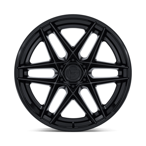 FUEL FC408 FLIGHT Matte Black W/ Gloss Black Lip