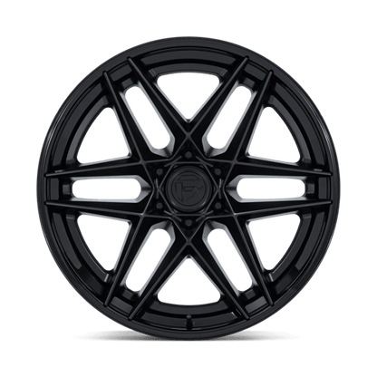 FUEL FC408 FLIGHT Matte Black W/ Gloss Black Lip