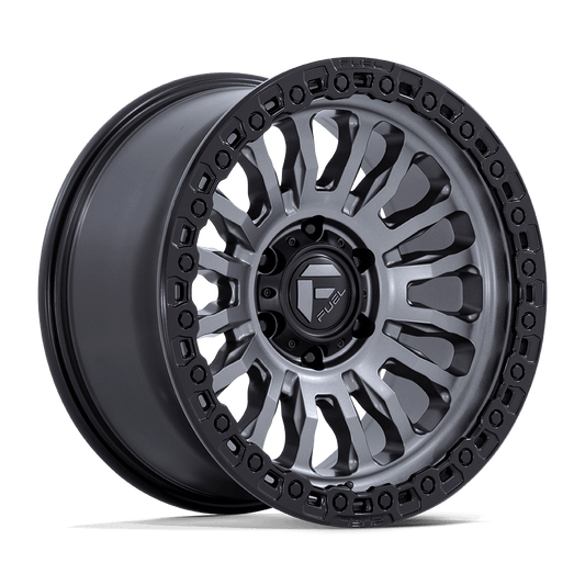 FUEL FC857 RINCON Matte Gunmetal W/ M-Black Lip