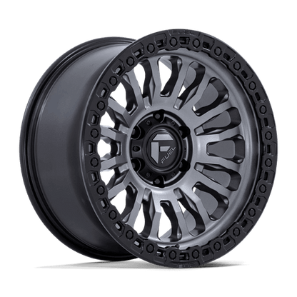 FUEL FC857 RINCON Matte Gunmetal W/ M-Black Lip