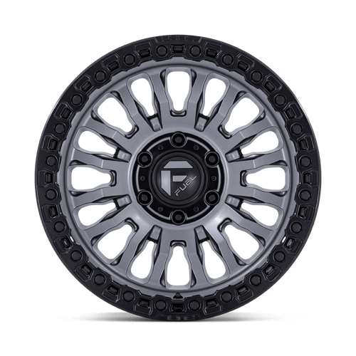 FUEL FC857 RINCON Matte Gunmetal W/ M-Black Lip