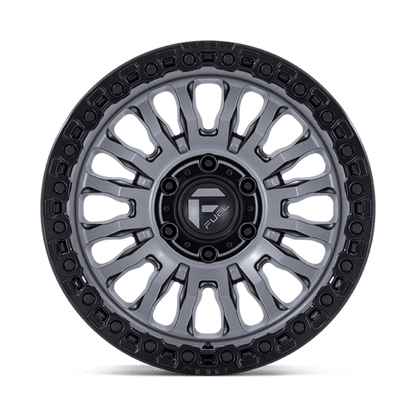 FUEL FC857 RINCON Matte Gunmetal W/ M-Black Lip