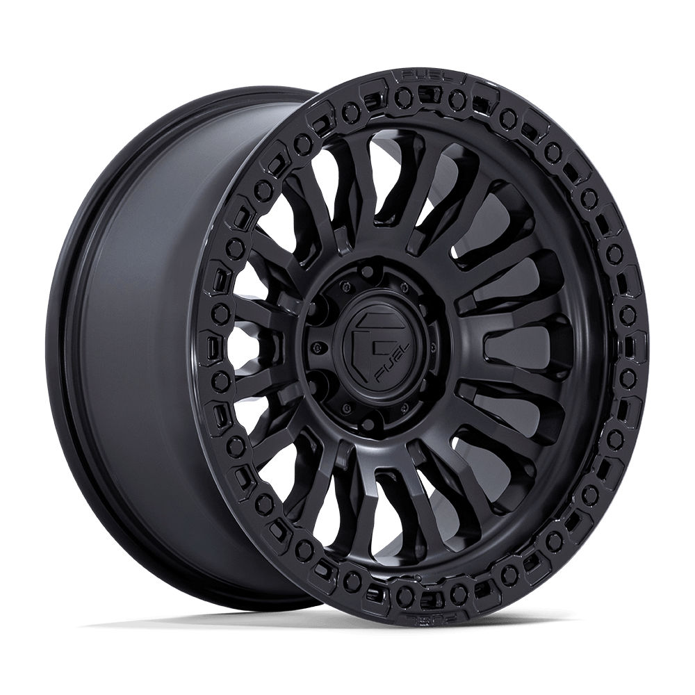 FUEL FC857 RINCON Matte Black W/ Gloss Black Lip