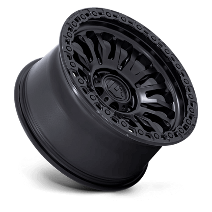 FUEL FC857 RINCON Matte Black W/ Gloss Black Lip