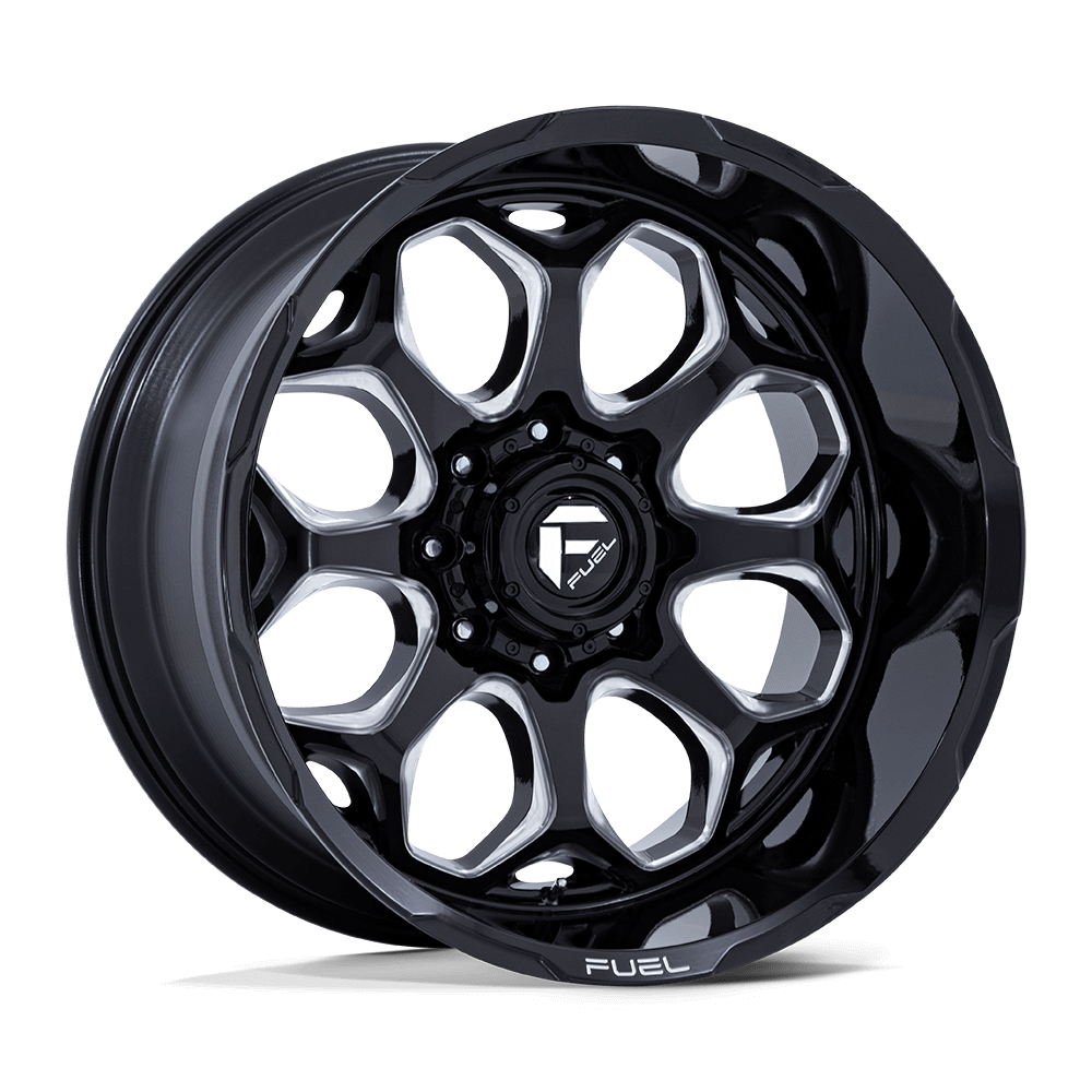 FUEL FC862 SCEPTER Gloss Black Milled