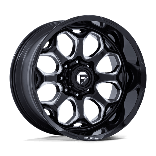 FUEL FC862 SCEPTER Gloss Black Milled