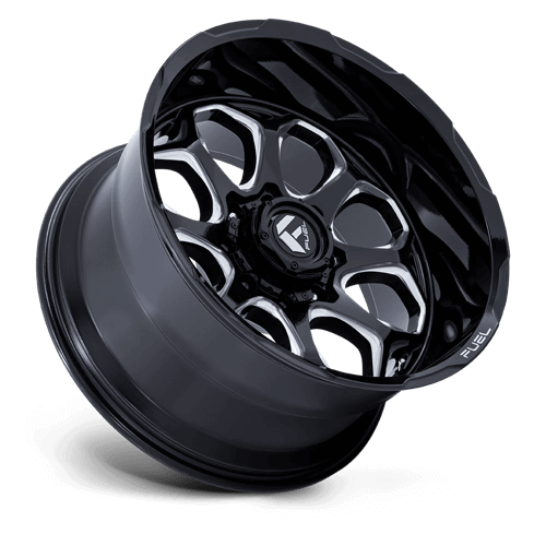 FUEL FC862 SCEPTER Gloss Black Milled