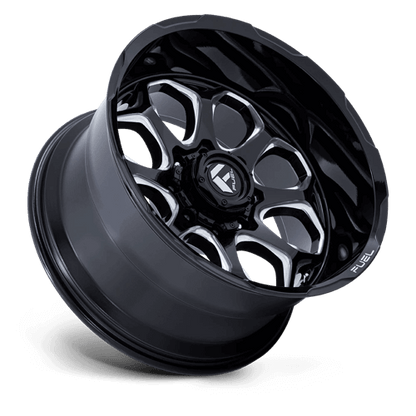 FUEL FC862 SCEPTER Gloss Black Milled