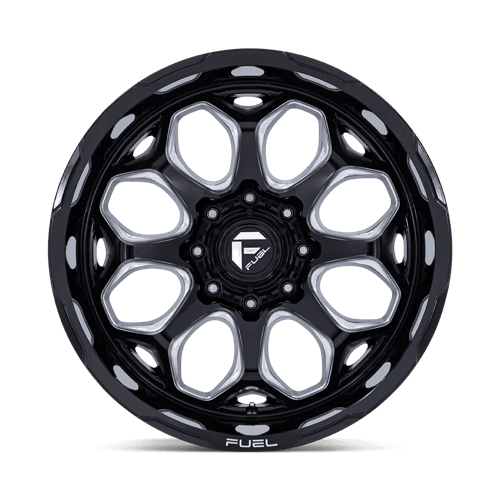 FUEL FC862 SCEPTER Gloss Black Milled