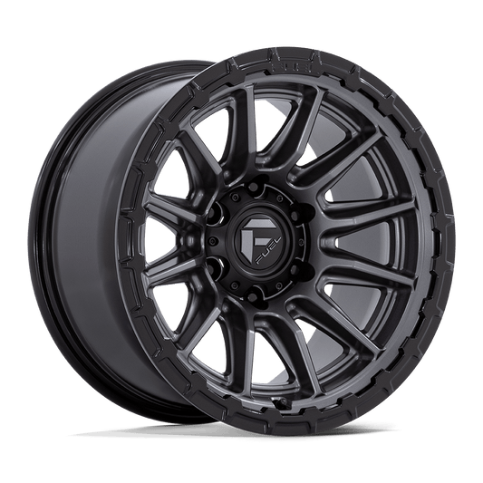 FUEL FC866 PISTON Matte Gunmetal Gloss Black Lip