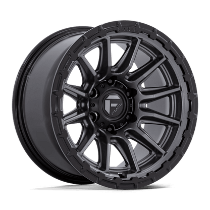FUEL FC866 PISTON Matte Gunmetal Gloss Black Lip