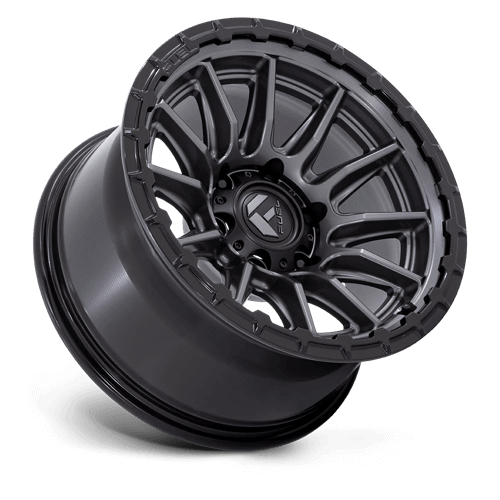 FUEL FC866 PISTON Matte Gunmetal Gloss Black Lip