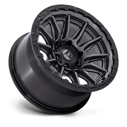 FUEL FC866 PISTON Matte Gunmetal Gloss Black Lip