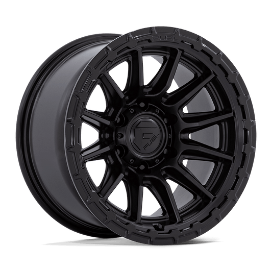 FUEL FC866 PISTON Blackout W/ Gloss Black Lip