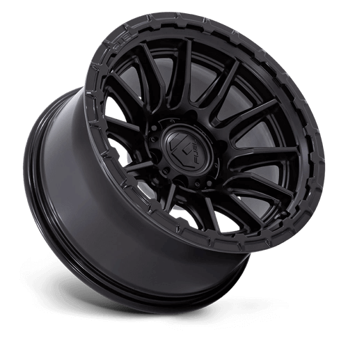 FUEL FC866 PISTON Blackout W/ Gloss Black Lip
