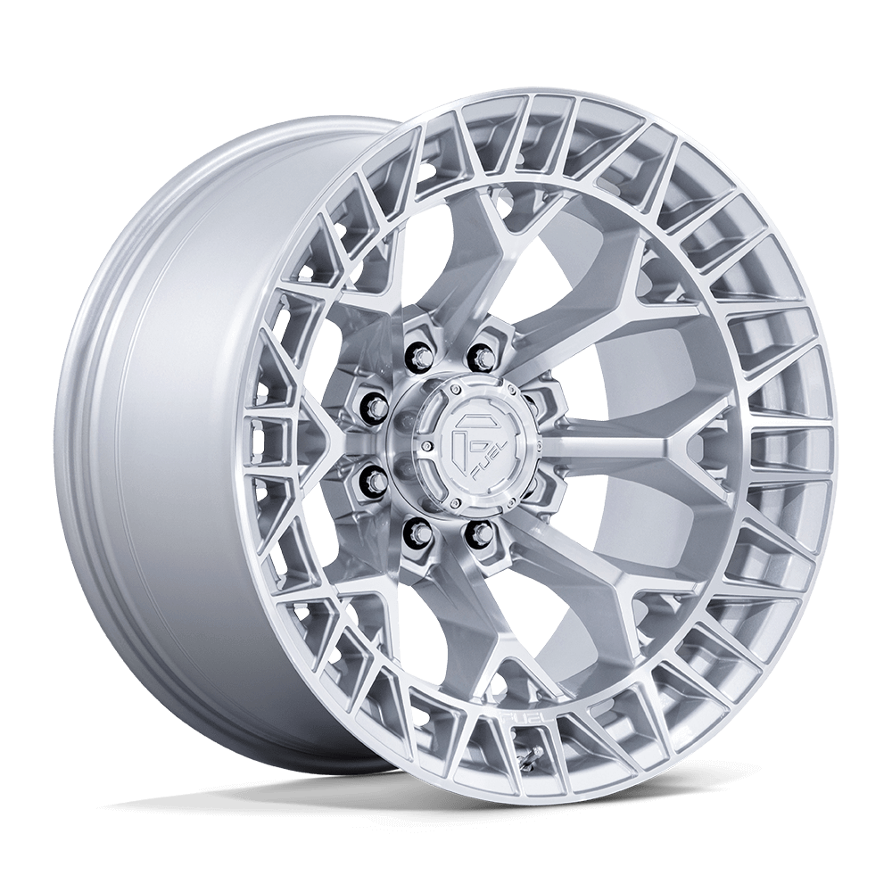 FUEL FC873 CHARGER Gloss Silver W/ Machined Face