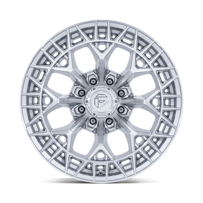 FUEL FC873 CHARGER Gloss Silver W/ Machined Face