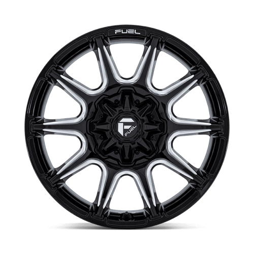FUEL FC880 SUPER C Gloss Black Milled