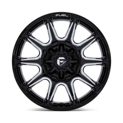 FUEL FC880 SUPER C Gloss Black Milled