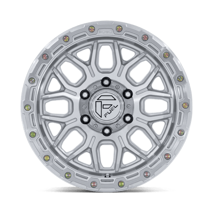 FUEL FC881 SURGE Gloss Silver W/ Machined Face