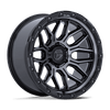 FUEL FC881 SURGE Gloss Black Machined W/ Gtcc