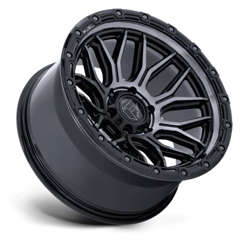FUEL FC881 SURGE Gloss Black Machined W/ Gtcc