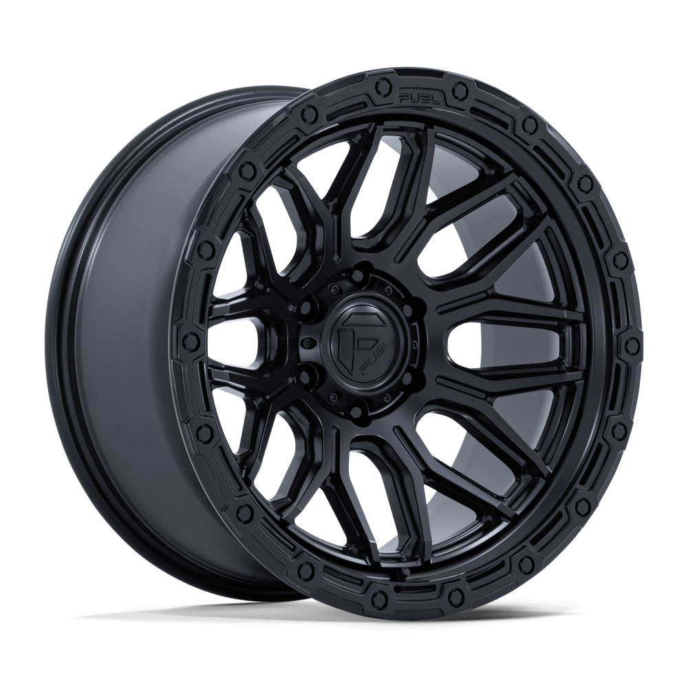 FUEL FC881 SURGE Matte Black W/ Gloss Black Lip