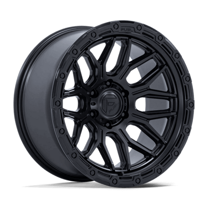FUEL FC881 SURGE Matte Black W/ Gloss Black Lip