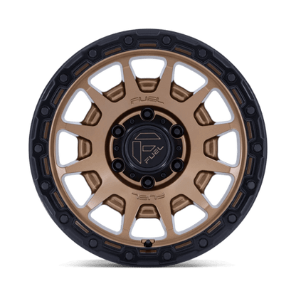FUEL FC884 FORTRESS Matte Bronze W Gloss Black Lip