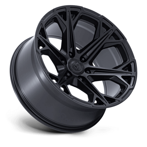 Fuel 1PC FC886 HAMMERHEAD BLACKOUT wheel showcasing aggressive styling and rugged durability for off-road performance.