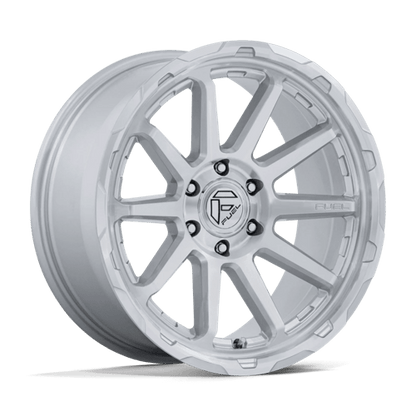 FUEL FC887 CIRCUIT Gloss Silver W/ Machined Face
