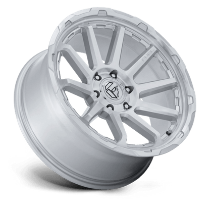 FUEL FC887 CIRCUIT Gloss Silver W/ Machined Face