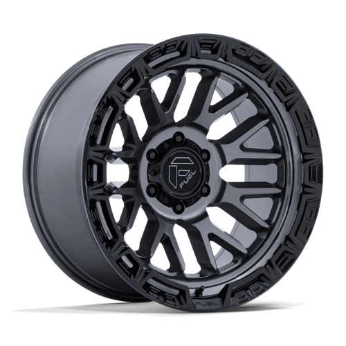 FUEL FC890 RAIL Gloss Gunmetal W/ G-Blk Lip